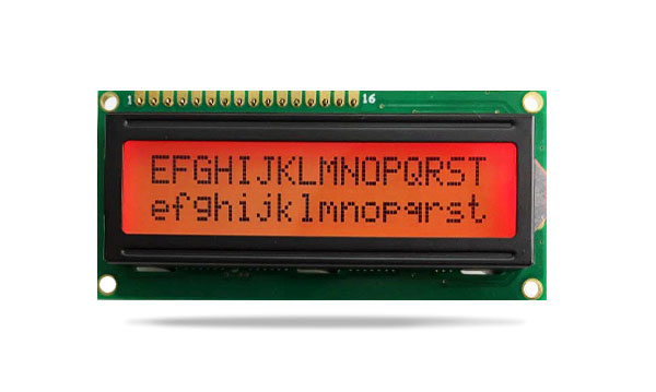 字符型液晶模塊JXD1602A 黃綠屏紅光 字符型液晶模塊JXD1602A 黃綠屏紅光