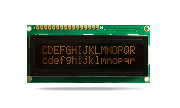 字符型液晶模塊JXD1602A FSTN 負(fù)顯 橙光 字符型液晶模塊JXD1602A FSTN 負(fù)顯 橙光