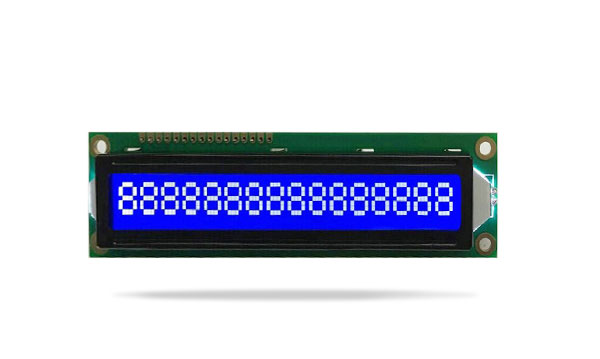 字符型液晶模塊JXD1601A-1 蘭屏白光 字符型液晶模塊JXD1601A-1 蘭屏白光